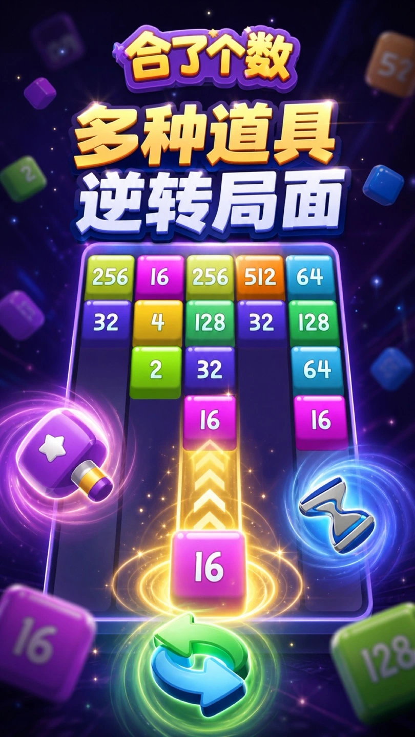 合了个数道具系统画面