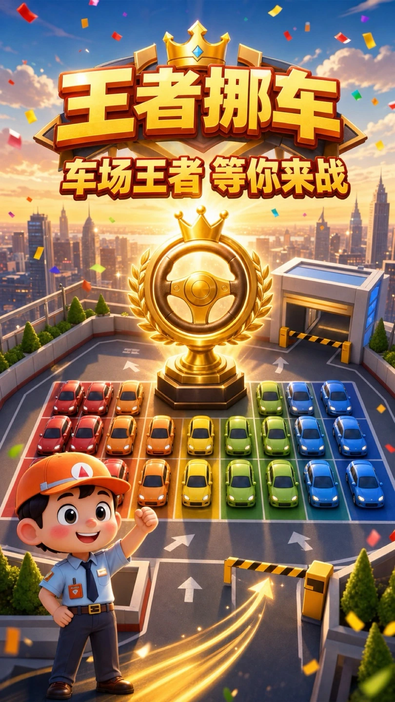 王者挪车高阶停车场画面
